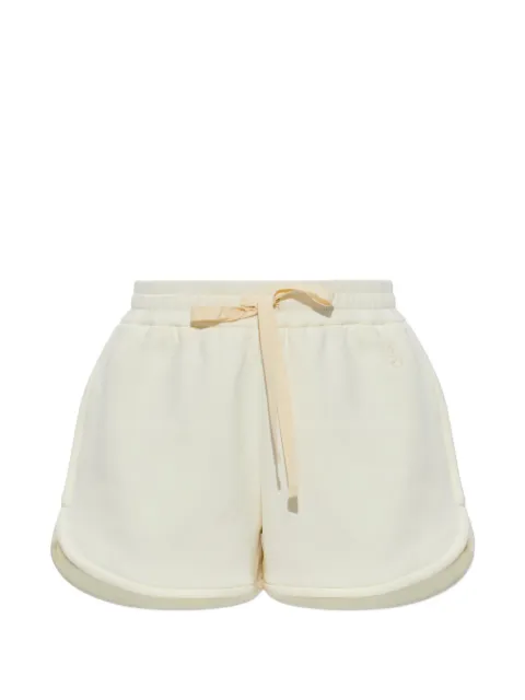Jil Sander drawstring embroidered shorts