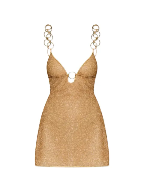 Oséree ring-strap mini dress
