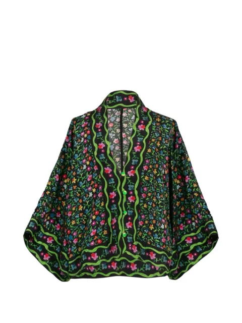 Celia B Hala floral-print top
