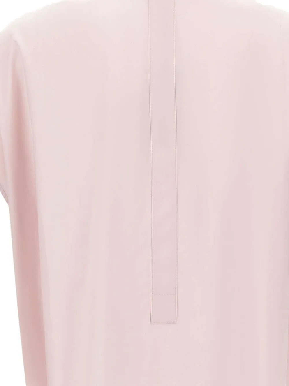 Woolrich Mouwloze blouse met knoop Roze