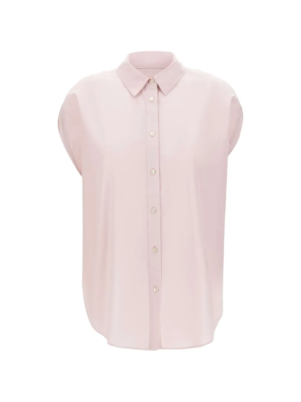 Woolrich sleeveless button shirt - Rosa