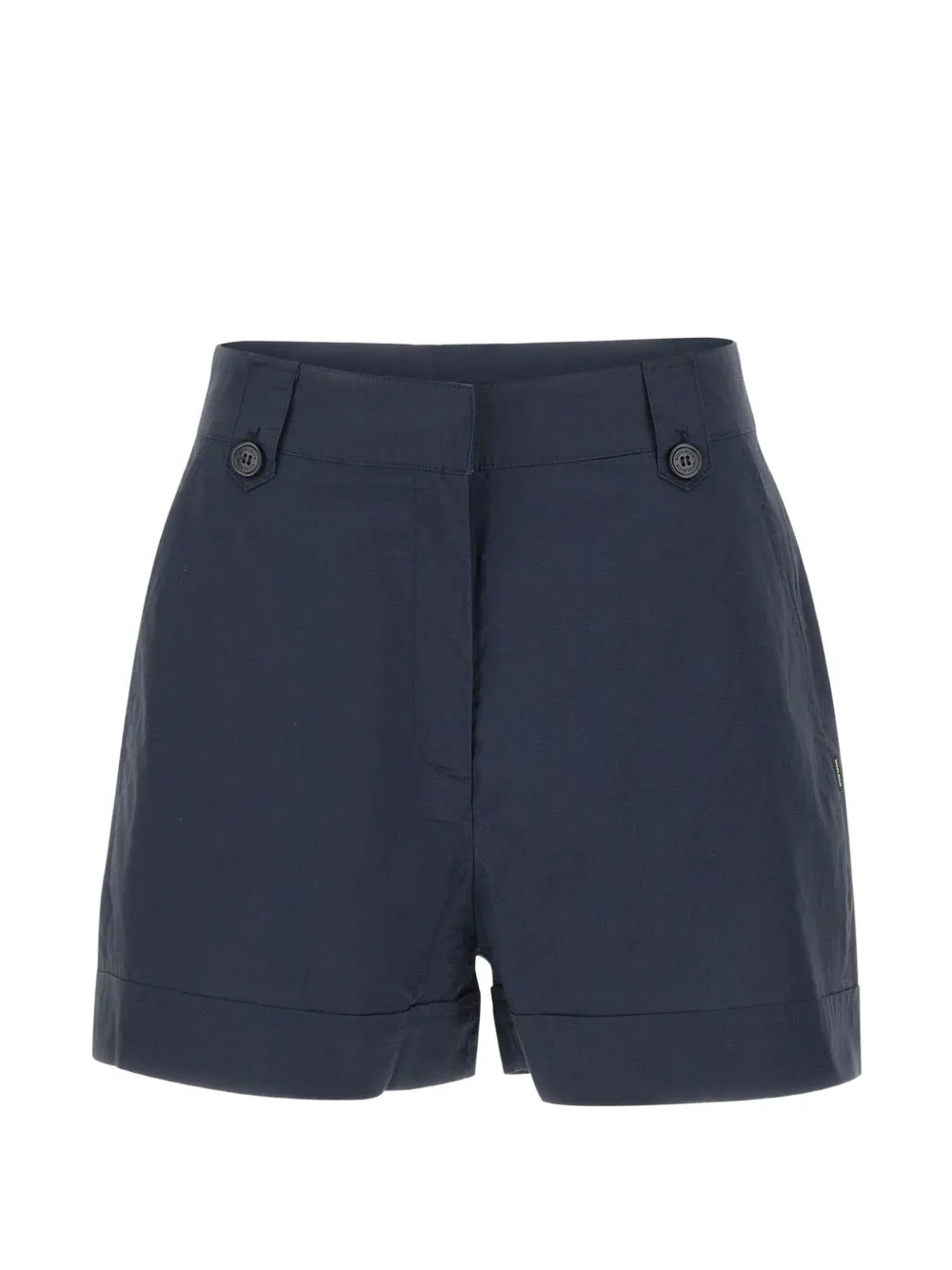 Woolrich tailored high-waisted shorts - Blu