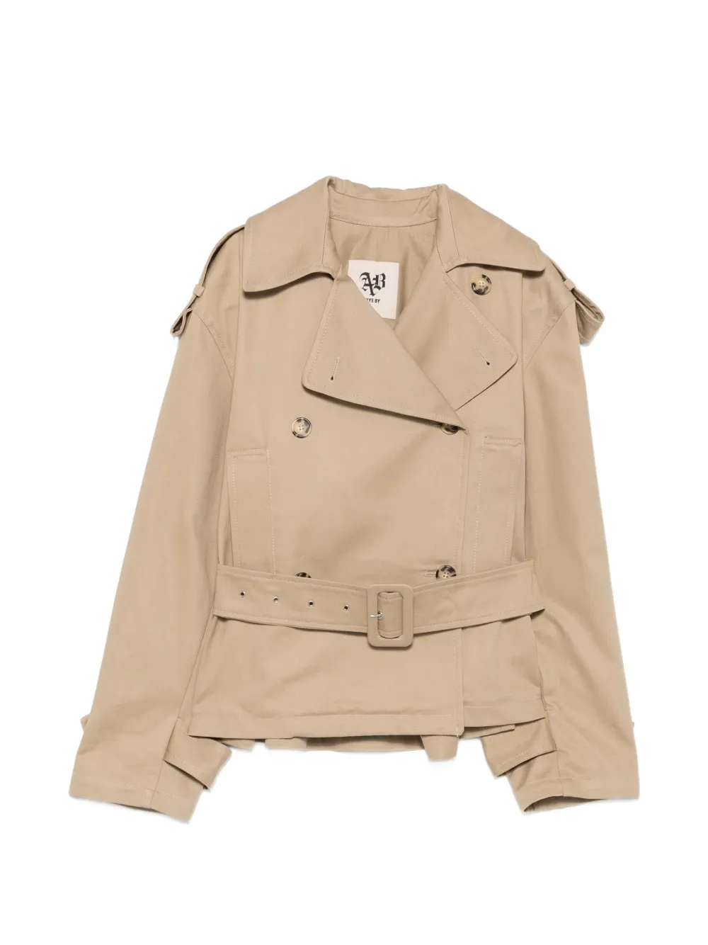 Dyla double-breasted belted jacket
