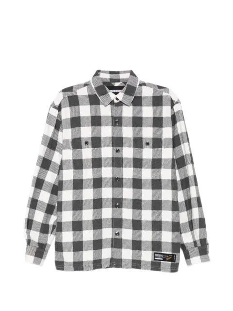 Neighborhood garment dyed check shirt