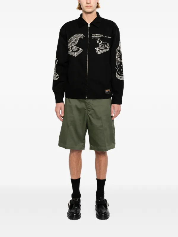 Neighborhood Souvenir Jacket | Black | FARFETCH ID