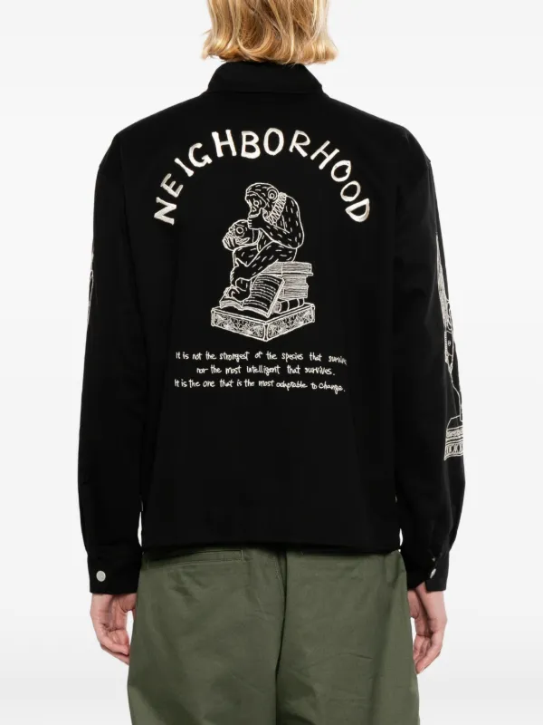 Neighborhood Souvenir Jacket | Black | FARFETCH ID