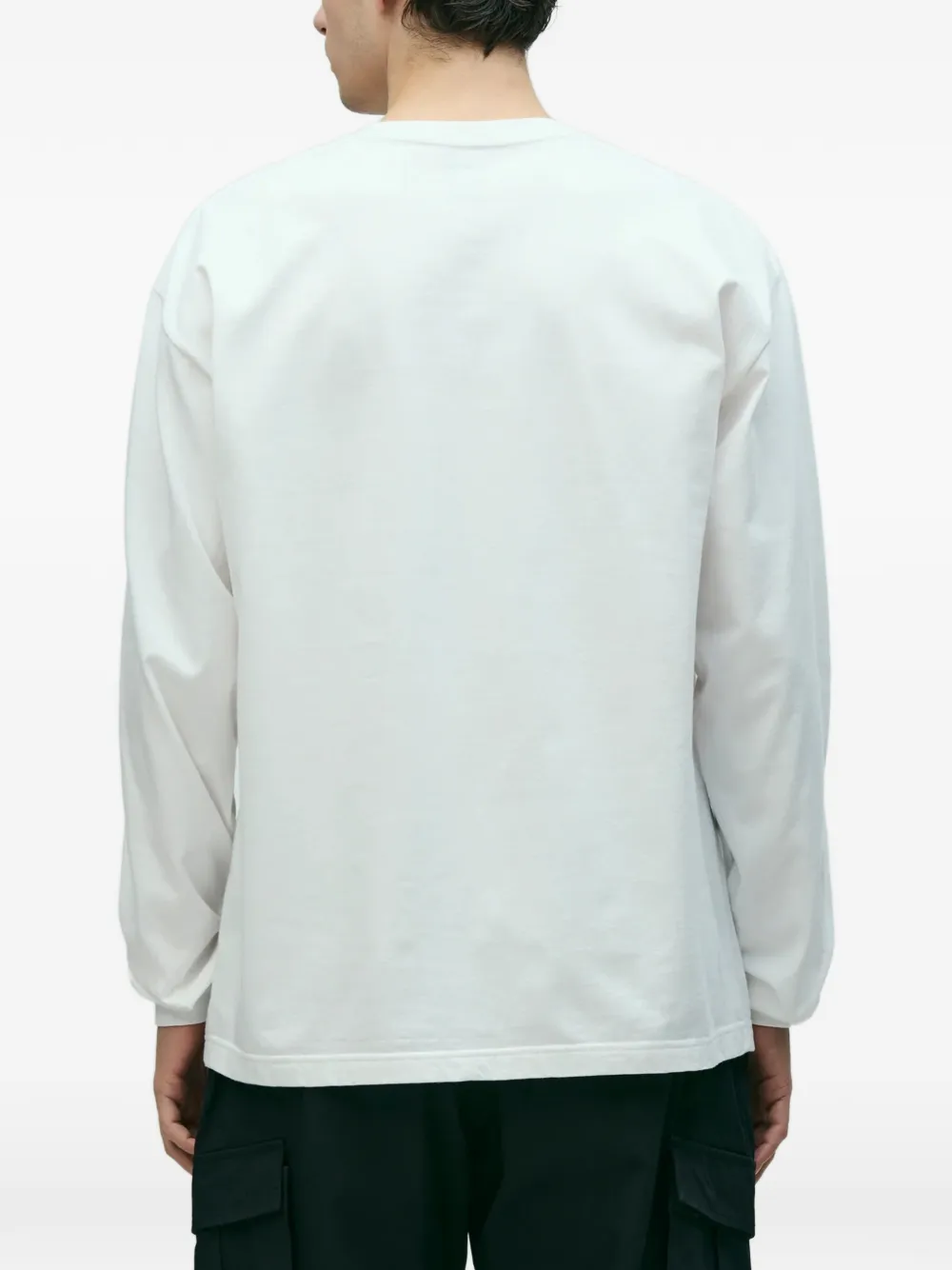 Neighborhood T-shirt met ronde hals Wit