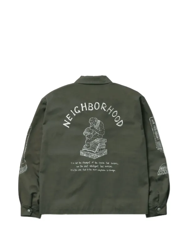 Neighborhood Souvenir Jacket | Grey | FARFETCH NZ