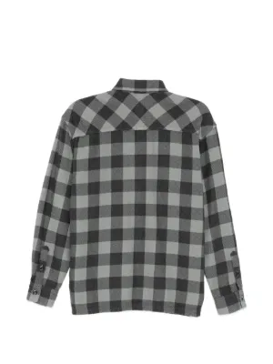Neighborhood Clan tartan-check Shirt | Grey | FARFETCH AU