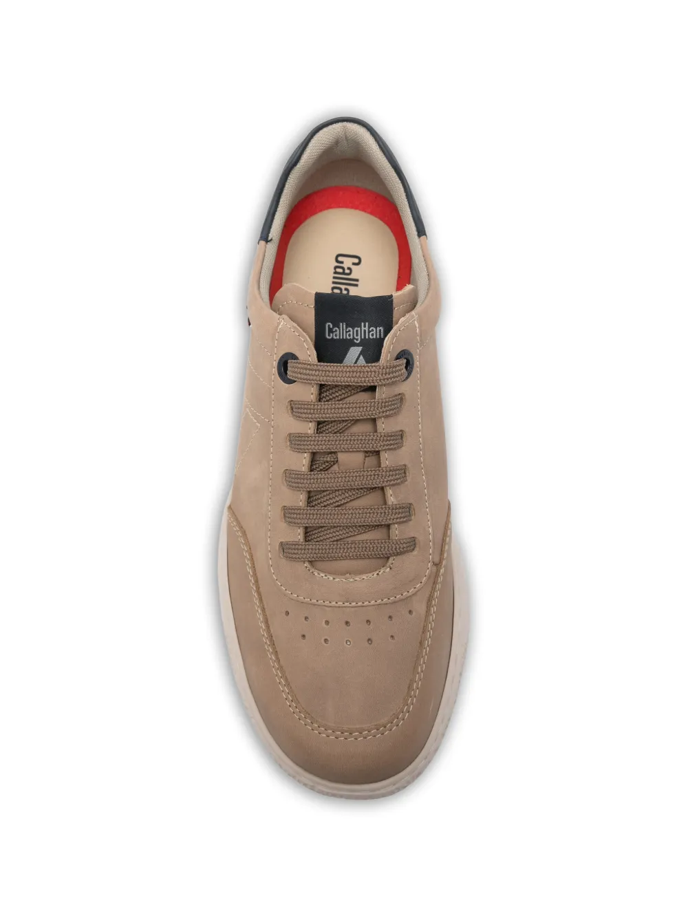 callaghan Leren sneakers Beige