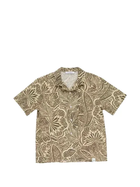 Paolo Pecora Kids camisa con motivo floral