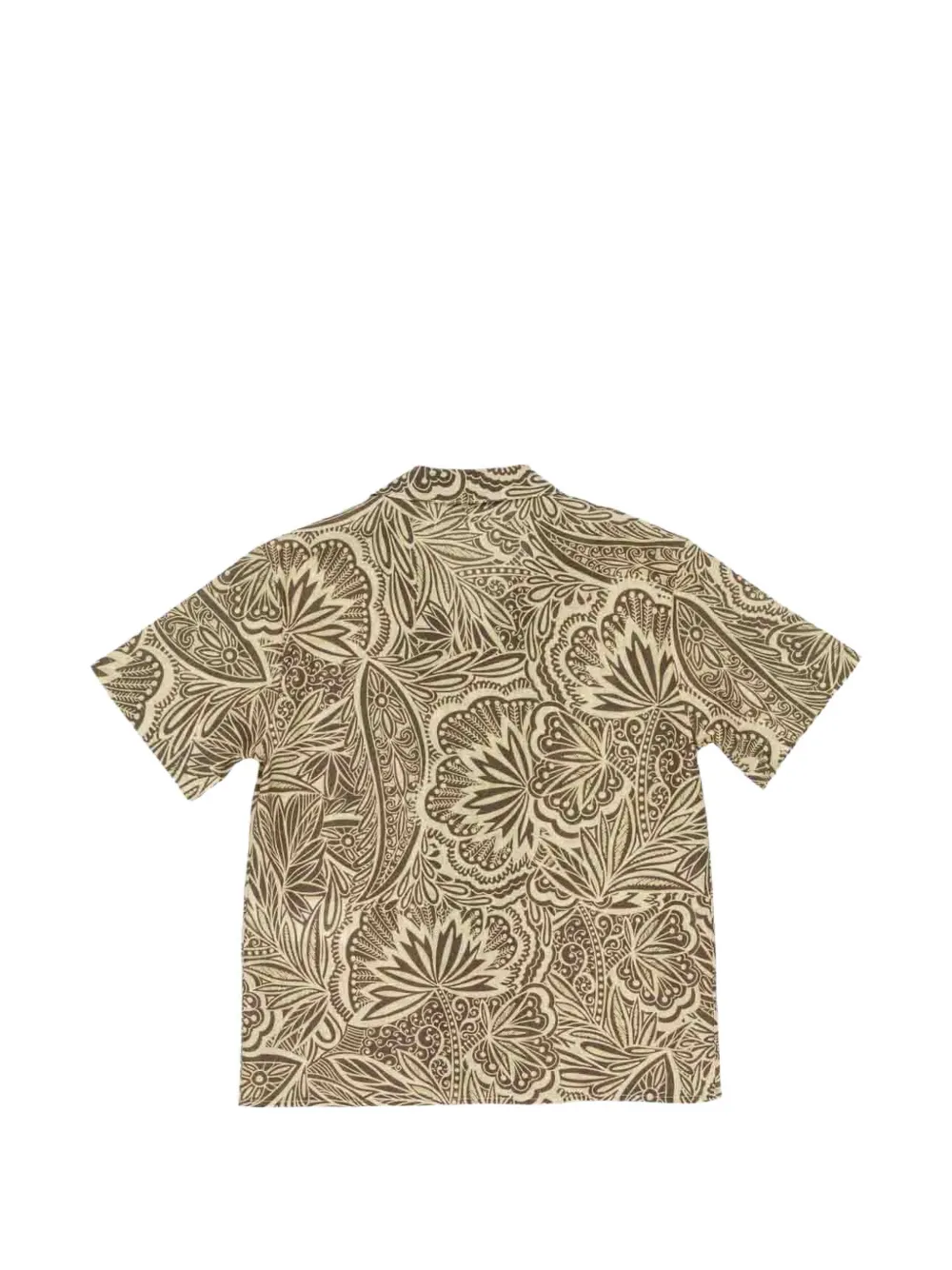 Paolo Pecora Kids Shirt met bloemenprint Beige