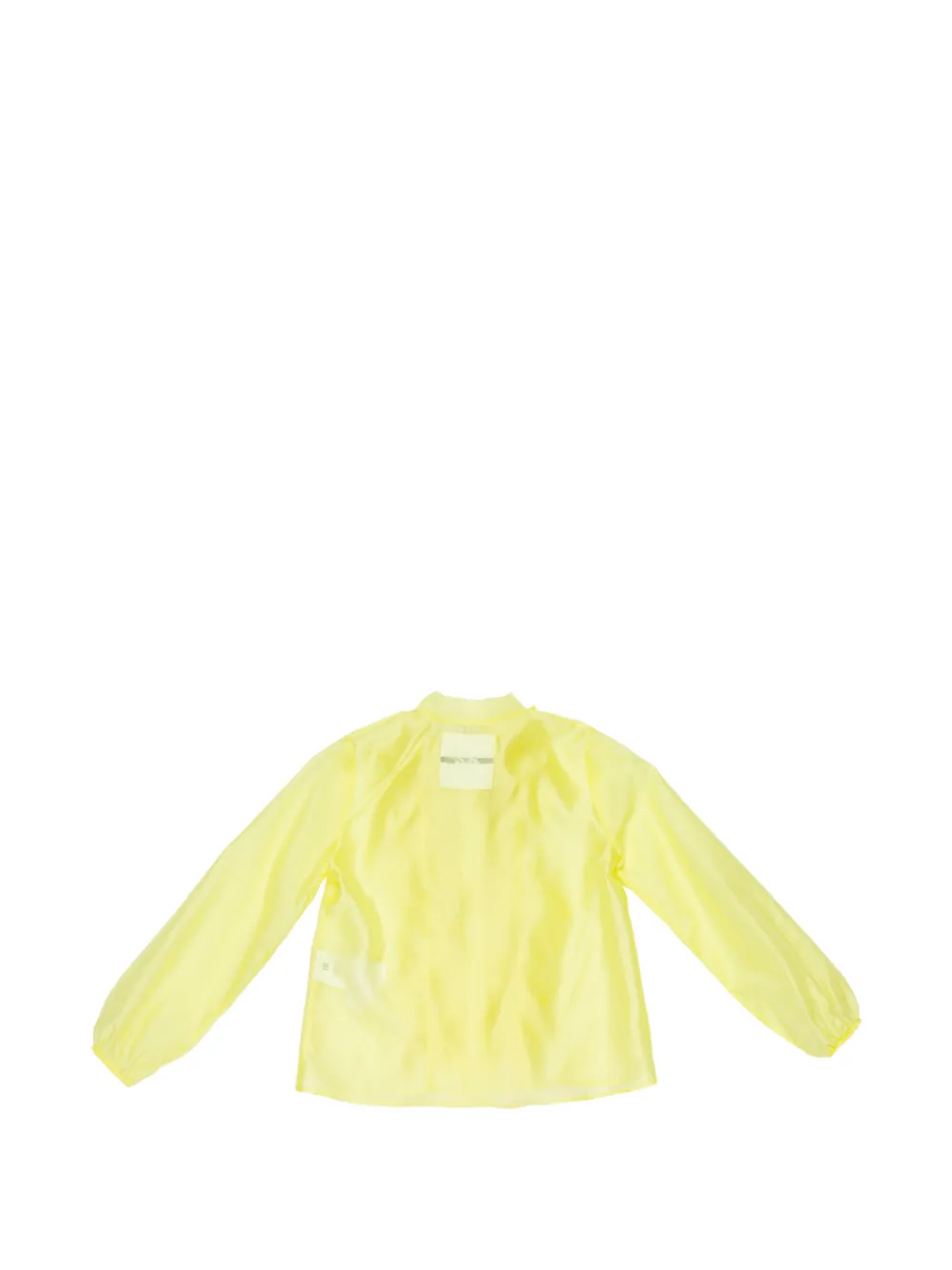 Miss Grant Kids shirt met ruches Geel