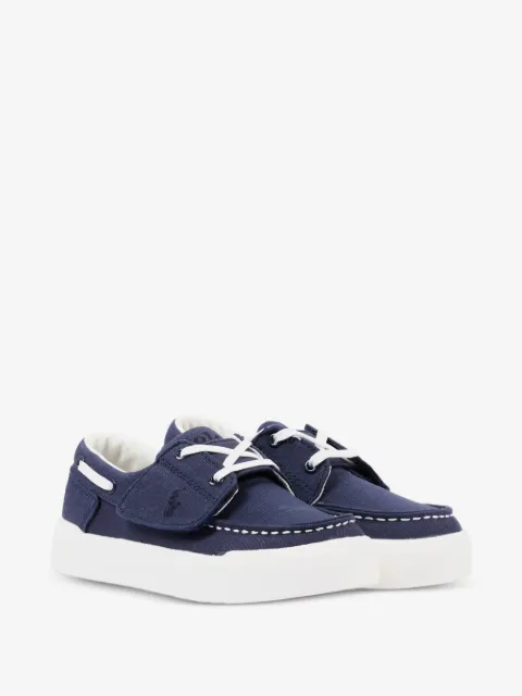POLO RALPH LAUREN KIDS Mocassim com detalhe de amarração