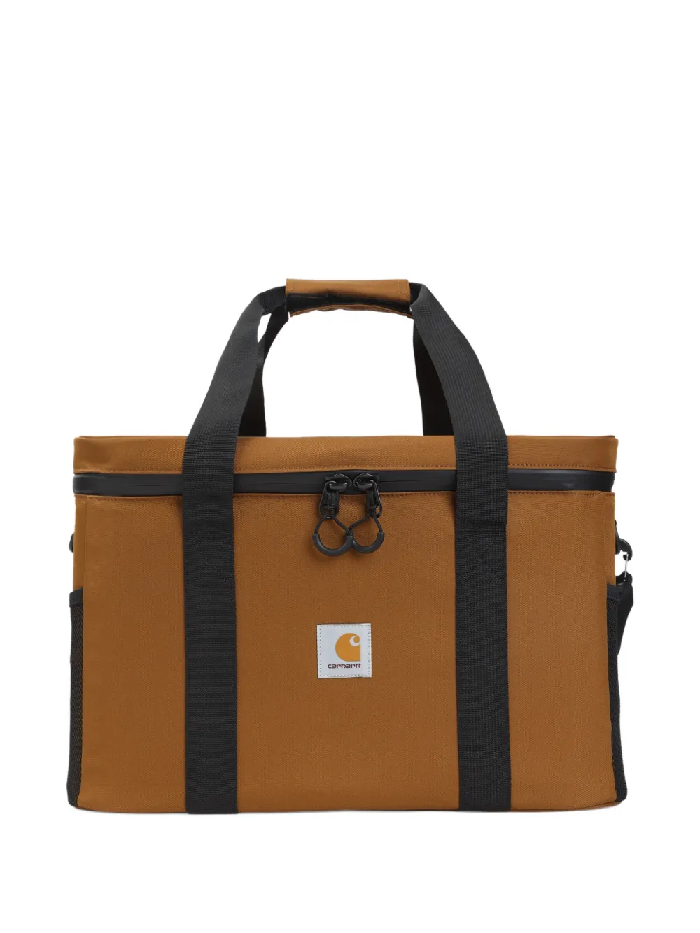 Carhartt WIP Cooler top handle zip wash bag - Marrone