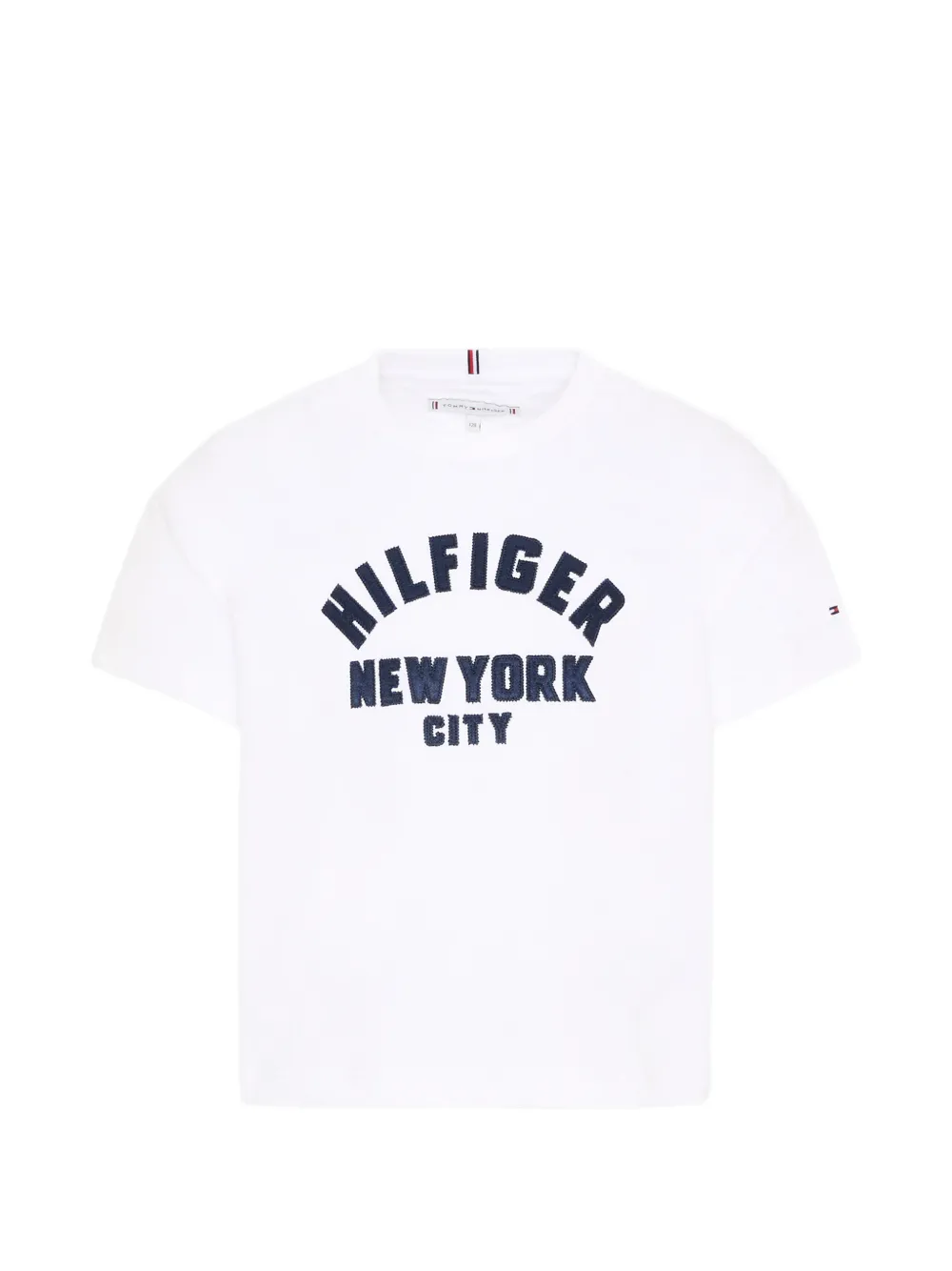 Tommy Hilfiger Junior crewneck short-sleeves T-shirt - Bianco