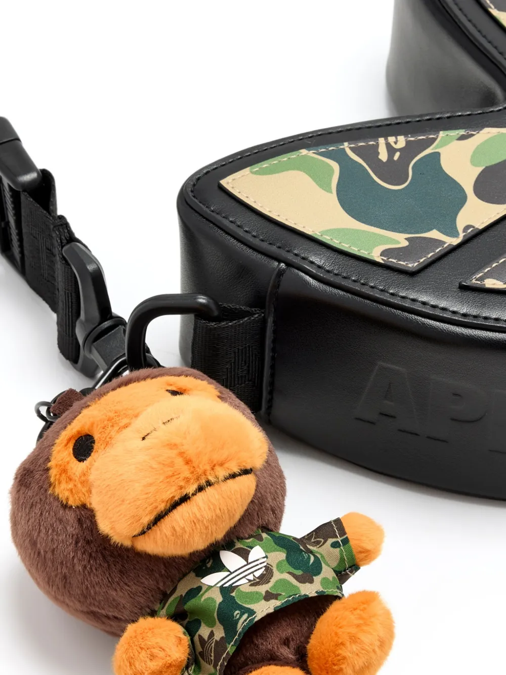 Adidas x Bape Trefoil Shoulder Bag | Black | FARFETCH ZA