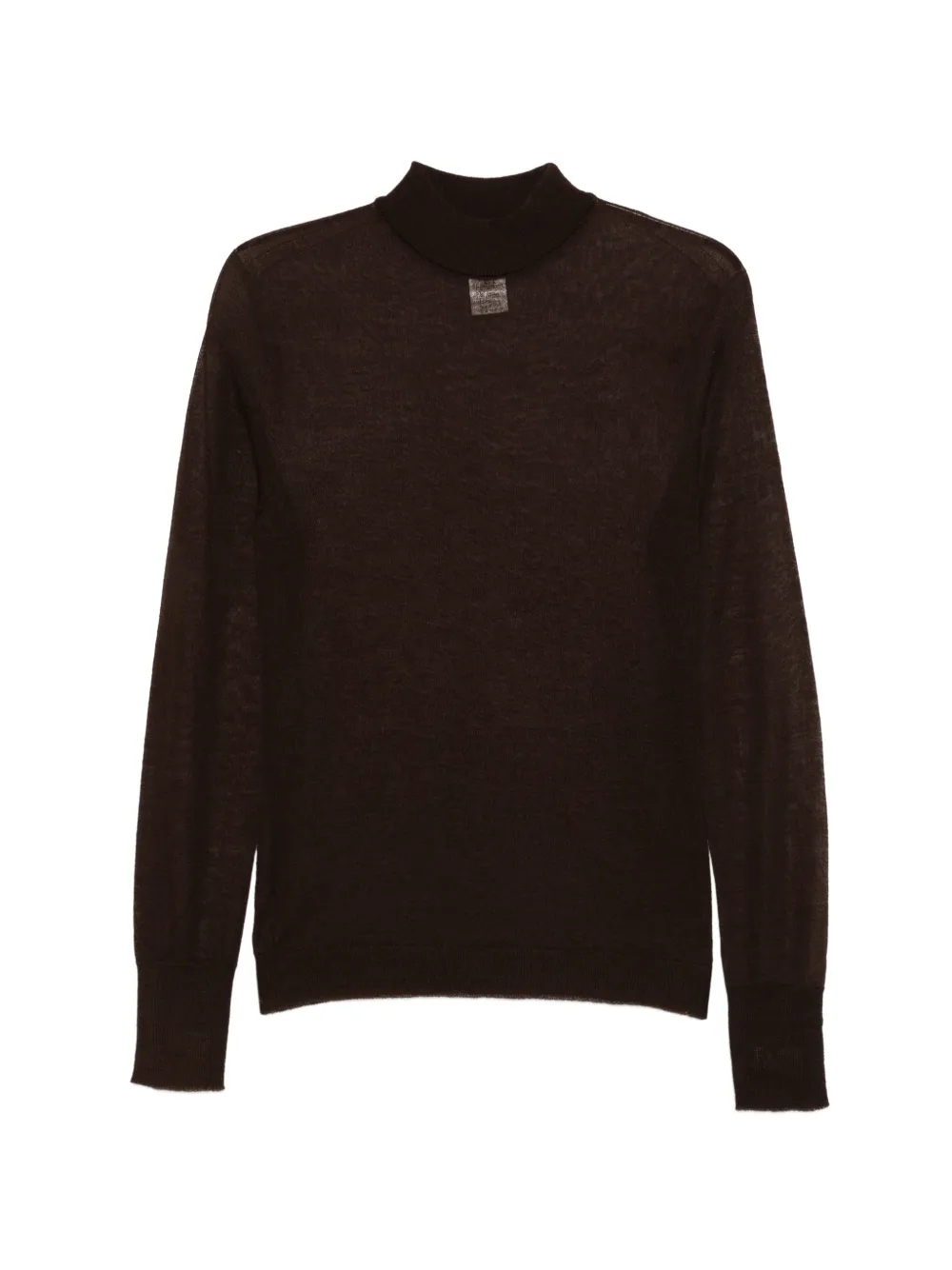Alysi ribbed sweater - Marrone