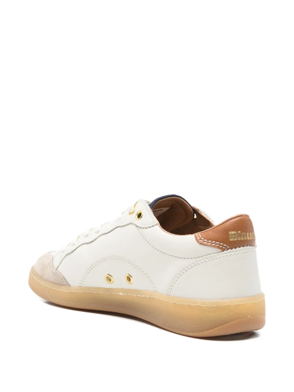 Blauer Murray 21 leather sneakers Beige