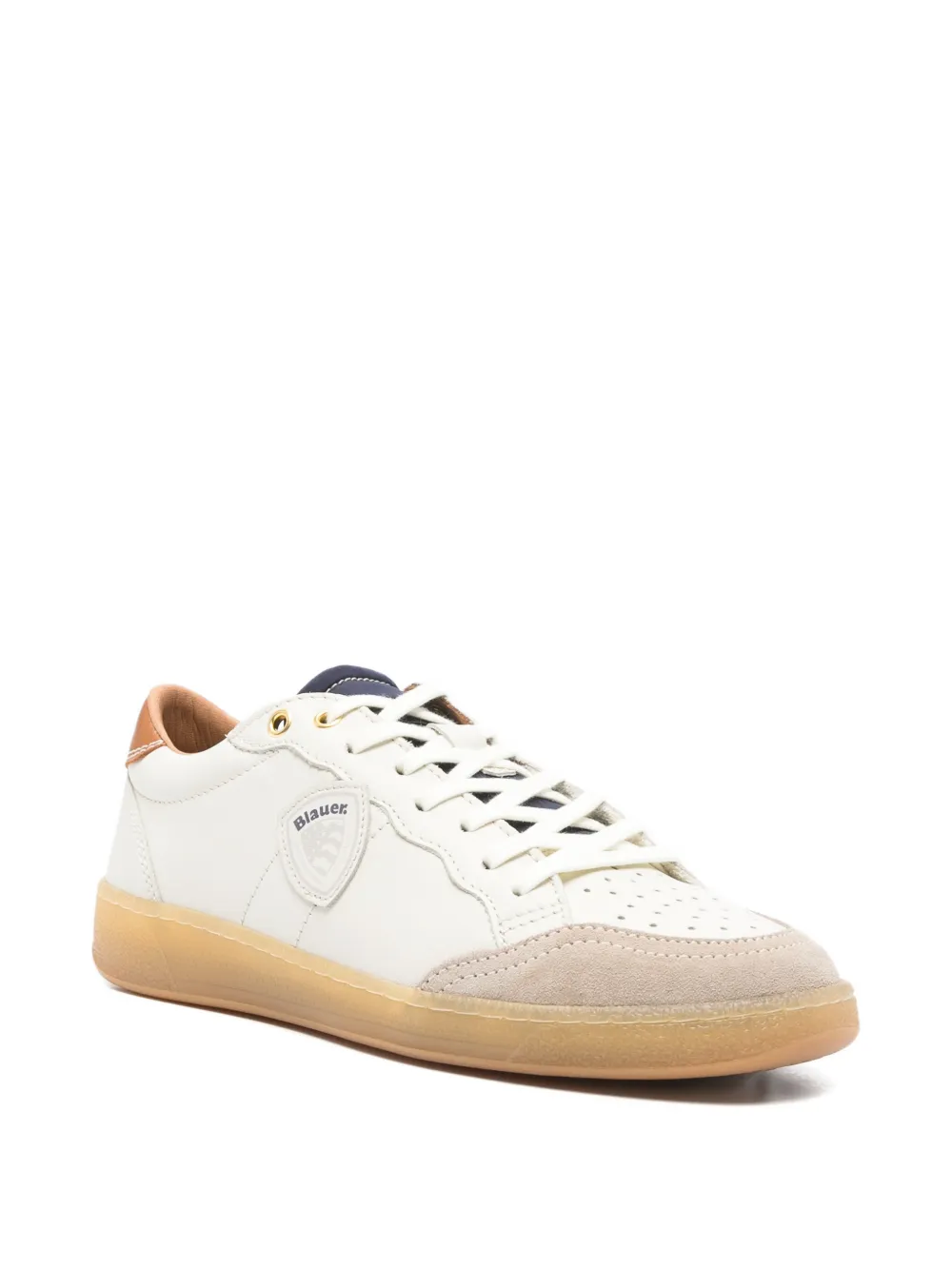 Blauer Murray 21 leather sneakers Beige
