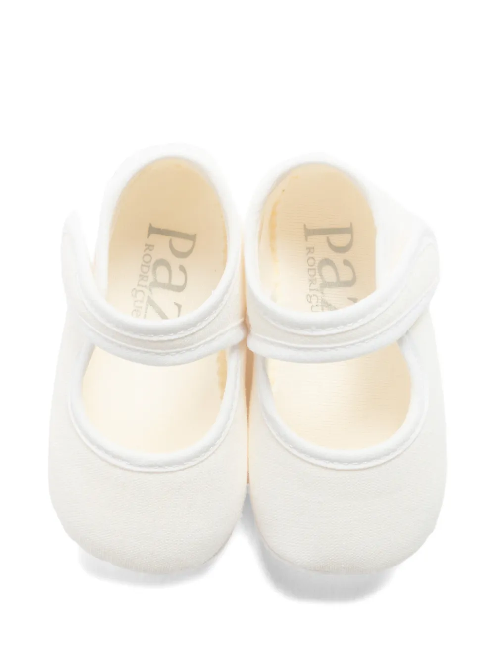 Paz Rodriguez Ballerina's met bandje Wit