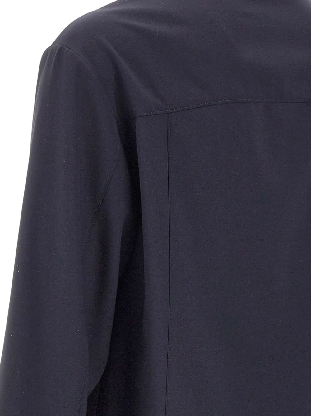 Pal Zileri Jack met borstzak en knoop Blauw