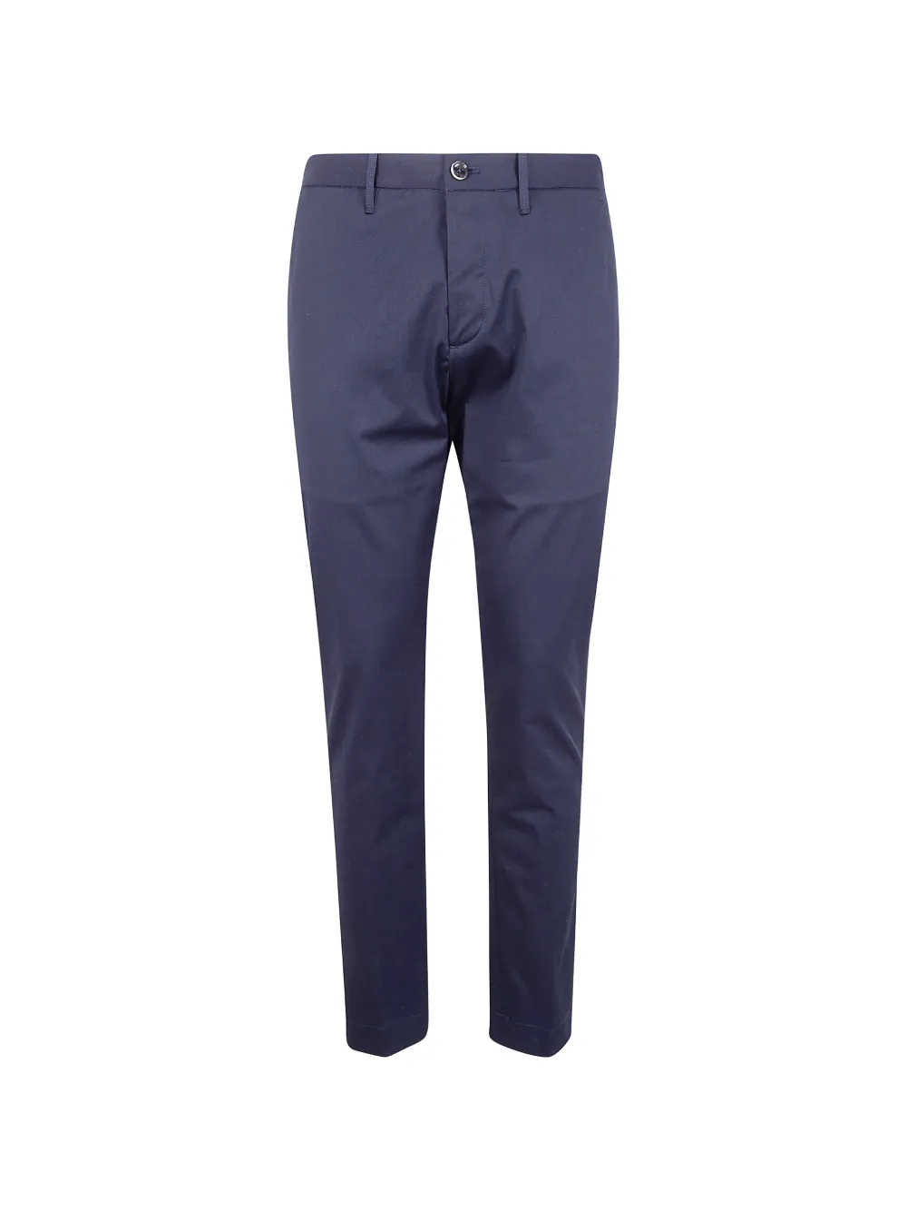 Nine In The Morning logo-patch trousers - Blu
