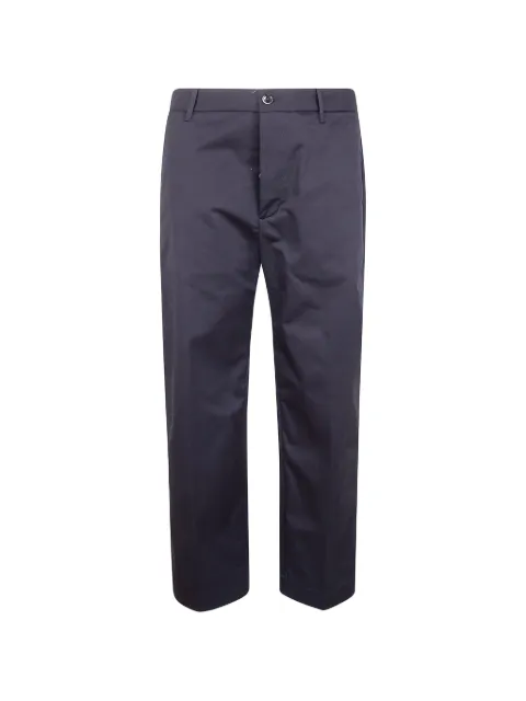 Nine In The Morning logo-patch trousers