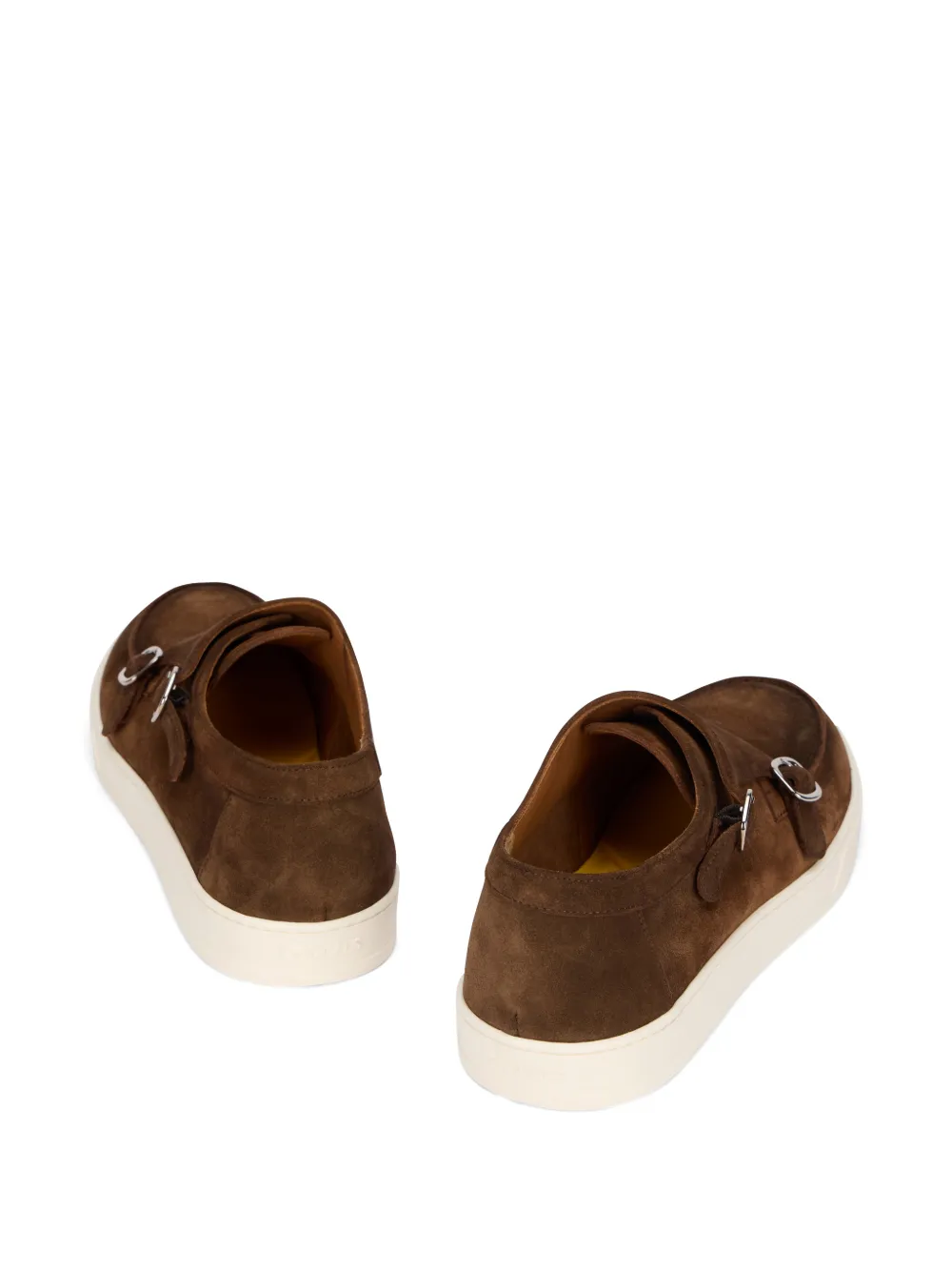 Doucal's Loafers met dubbele gesp Bruin