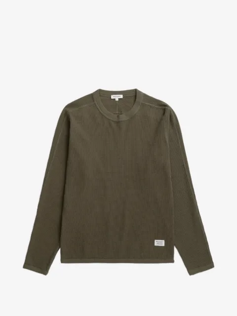 Norse Projects t-shirt Stevns à manches longues