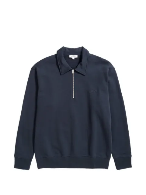 Norse Projects Norse Standard half-zip cotton sweatshirt