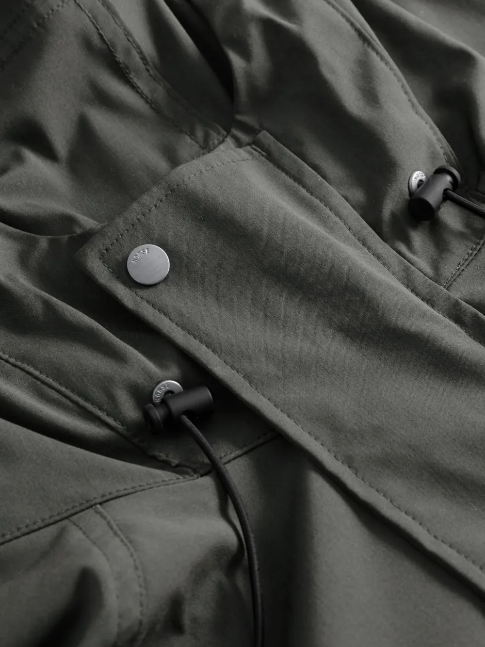Norse Projects Romsdalen Alpinix 37.5 gesmockte rok Grijs