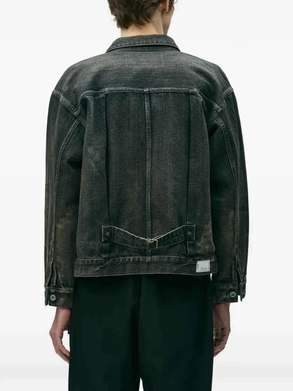 Neighborhood Denim jas Zwart