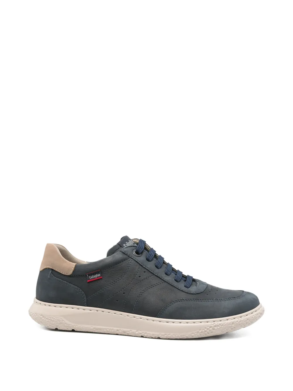 callaghan lace-up leather sneakers - Blu