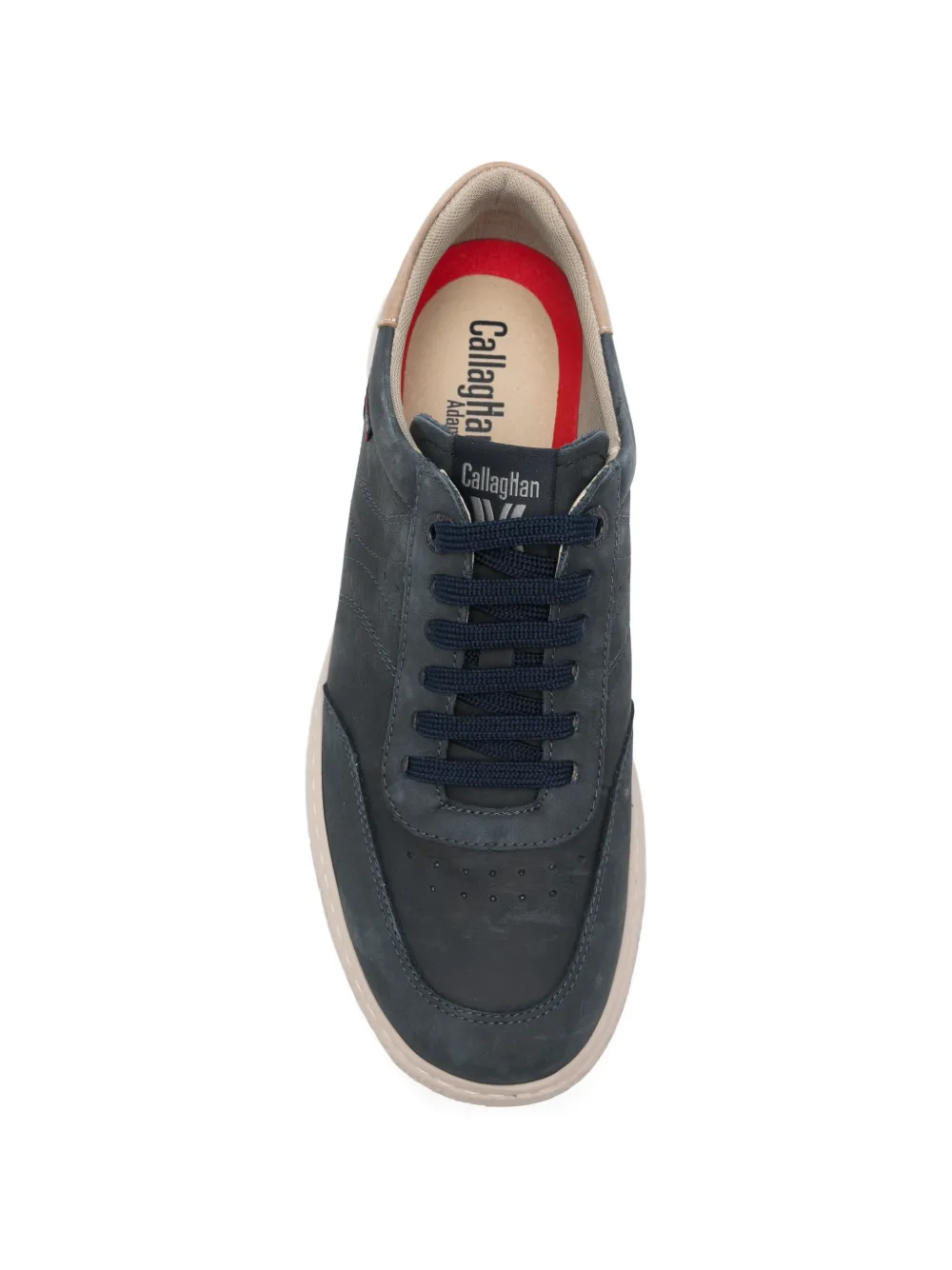 callaghan Leren sneakers Blauw