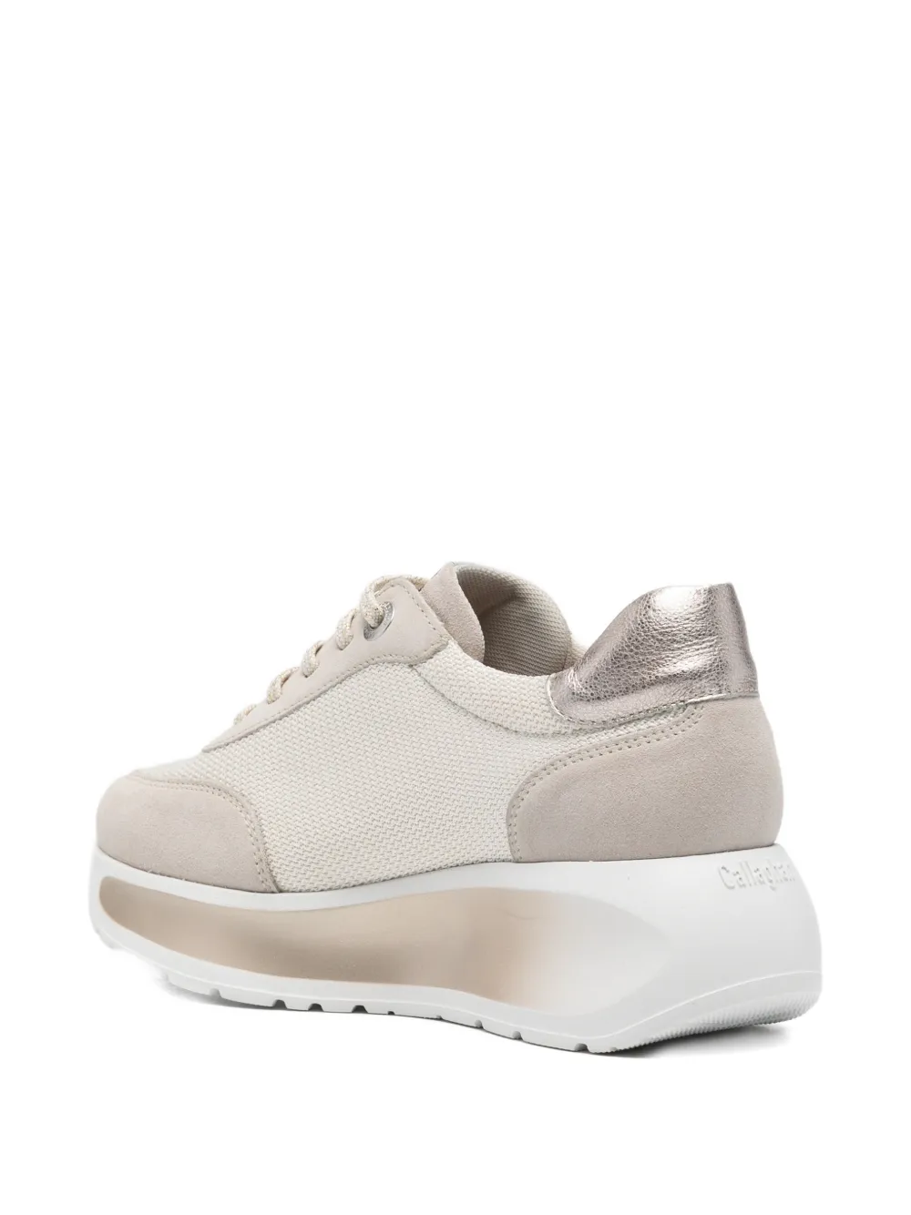 callaghan Sneakers met metallic-effect Beige