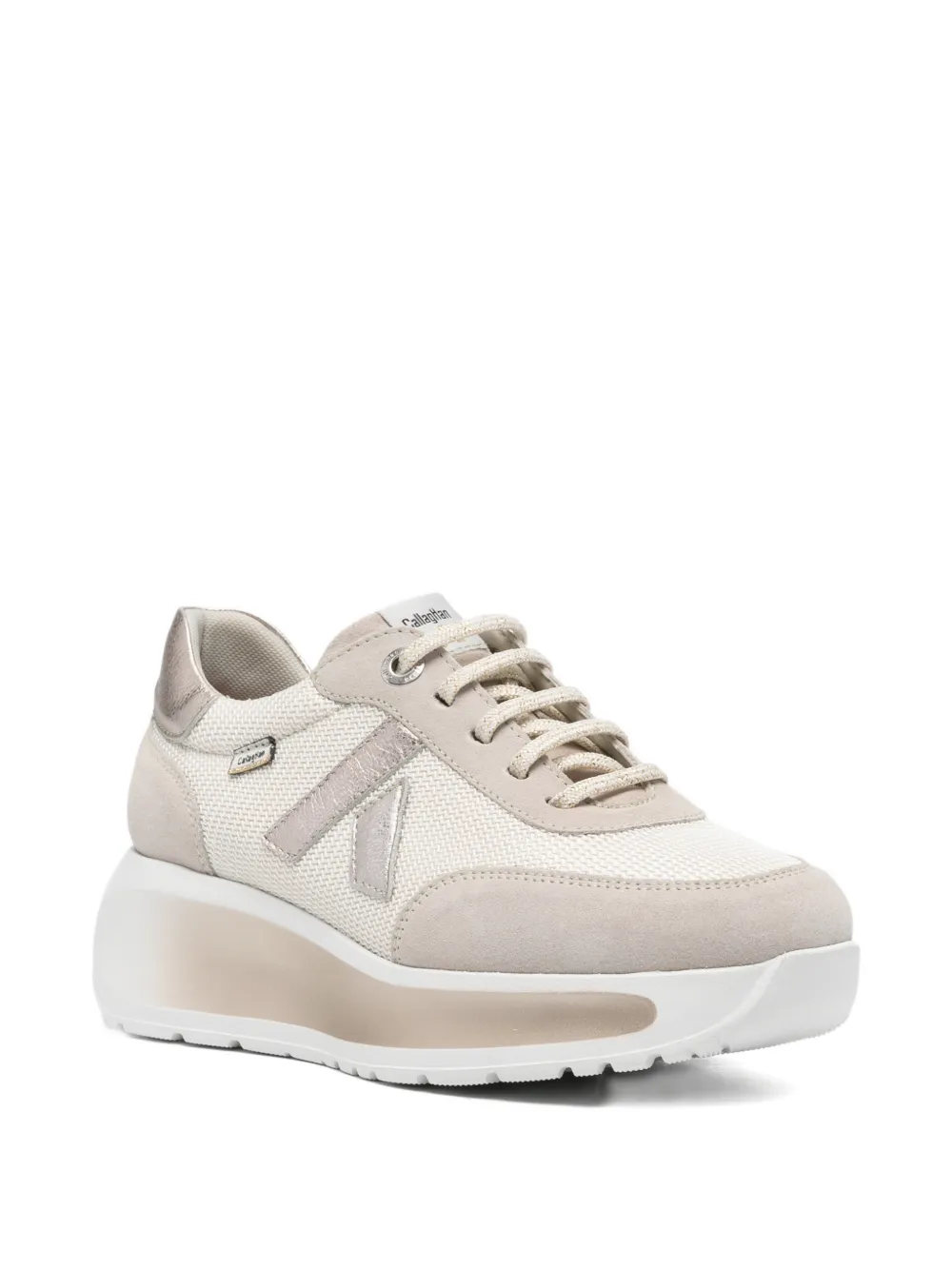 callaghan Sneakers met metallic-effect Beige
