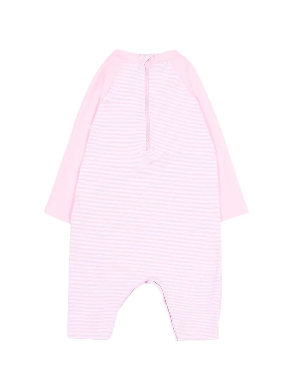  Petit Bateau Striped Swimsuit - Pink 