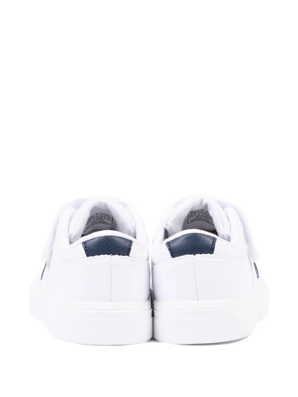 POLO RALPH LAUREN KIDS strap logo sneakers Wit