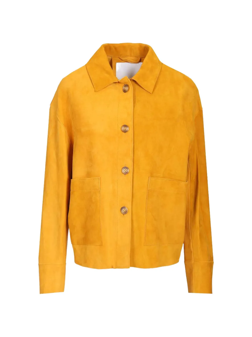 blusotto Asia button-fastening jacket - Giallo