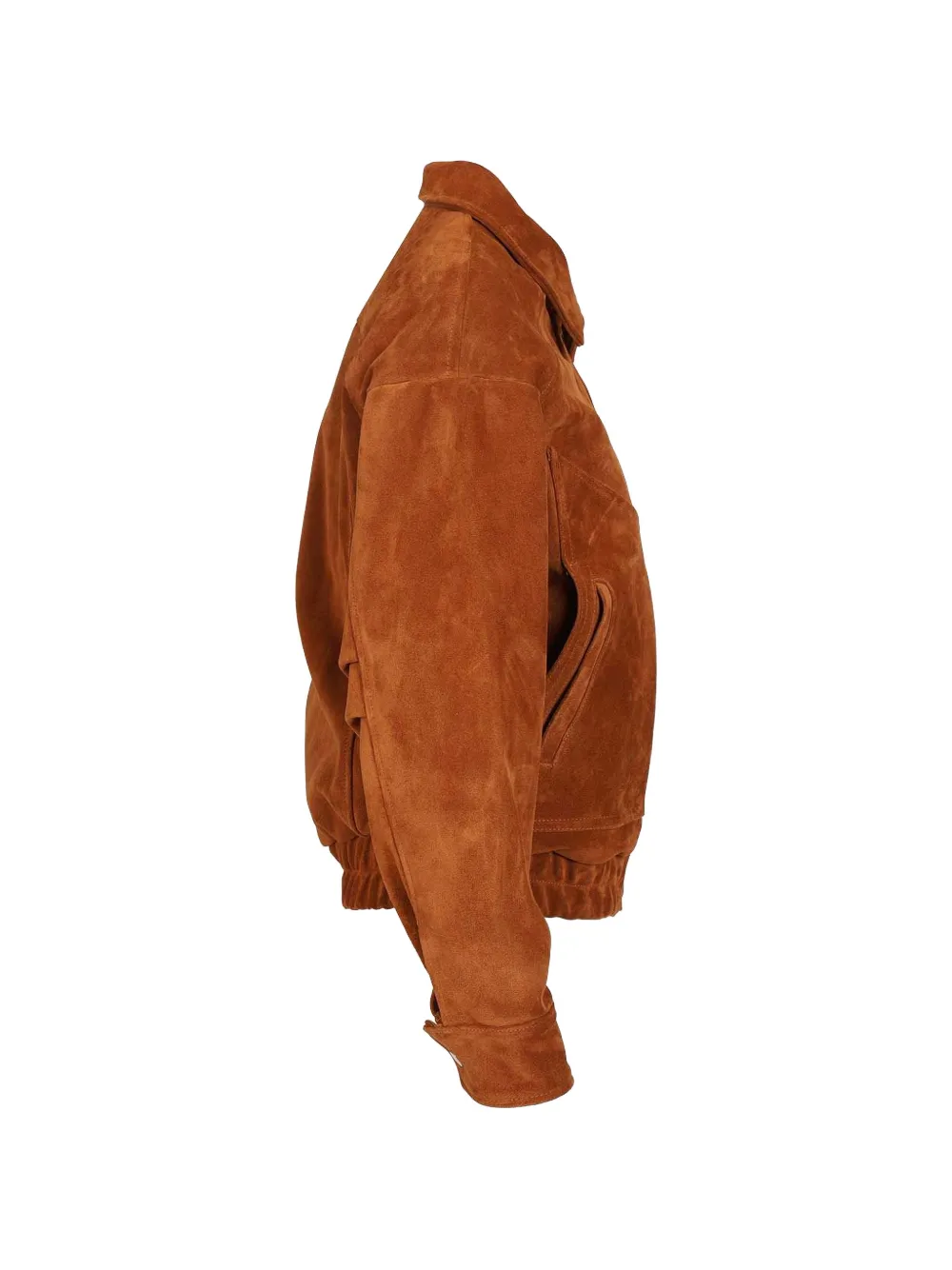  Blusotto Daniela Oversized Bomber Jacket - Brown 