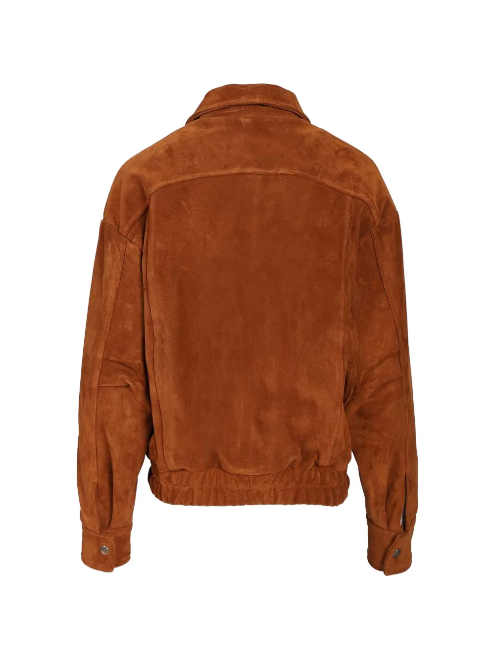  Blusotto Daniela Oversized Bomber Jacket - Brown 