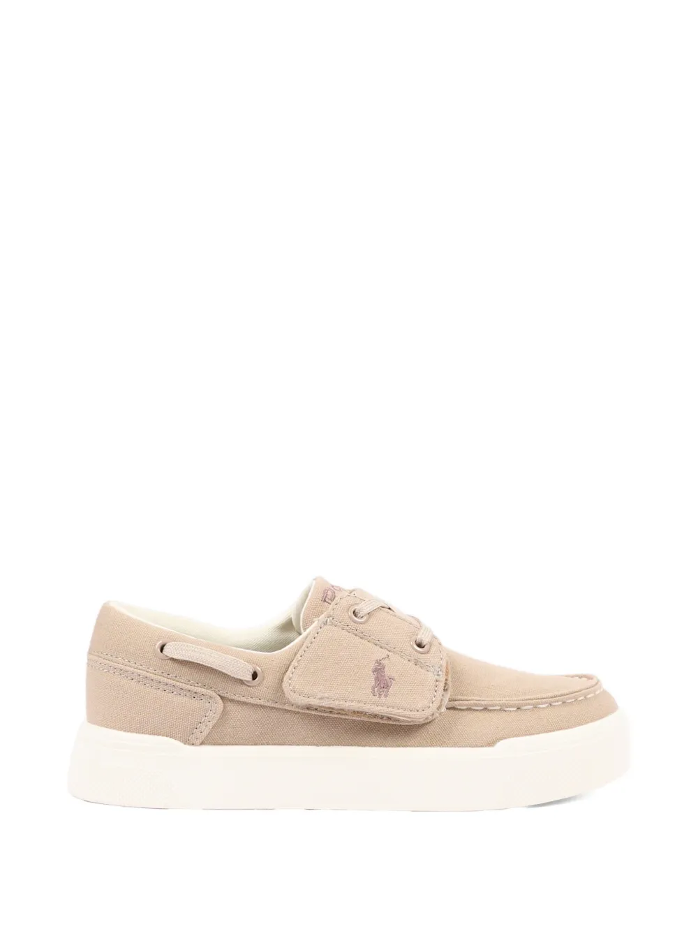 POLO RALPH LAUREN KIDS Briar boat shoes Beige
