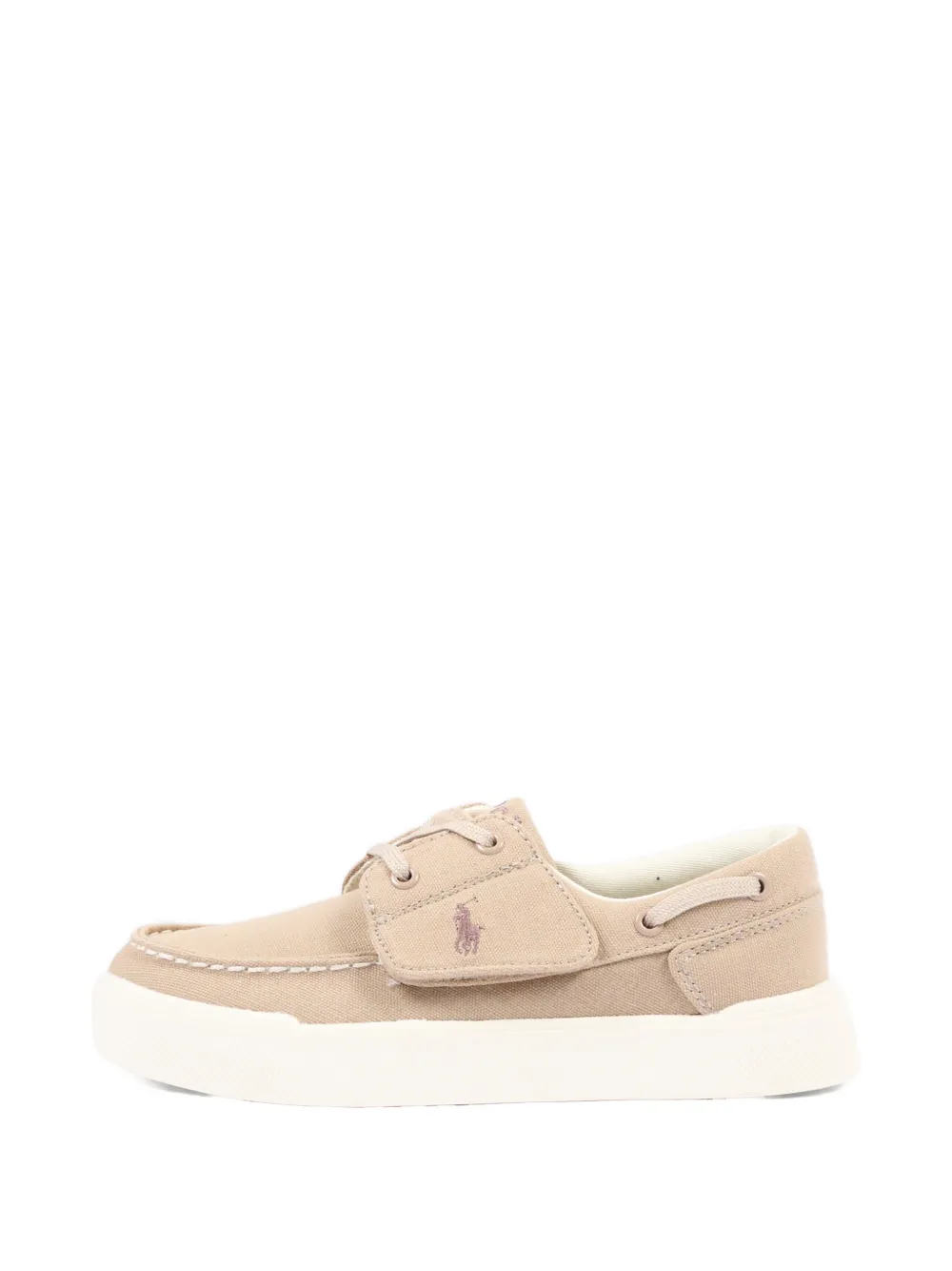 POLO RALPH LAUREN KIDS Briar boat shoes Beige
