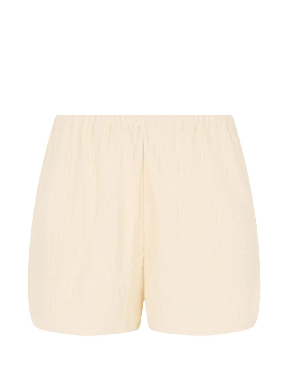 Kristina Ti ribbed elasticated shorts - Toni neutri