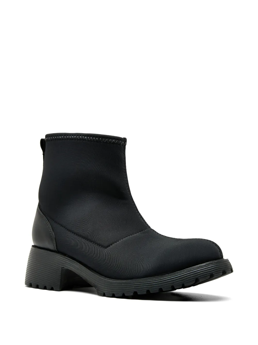 Sarah Chofakian Estúdio Trieste zip leather boots Zwart