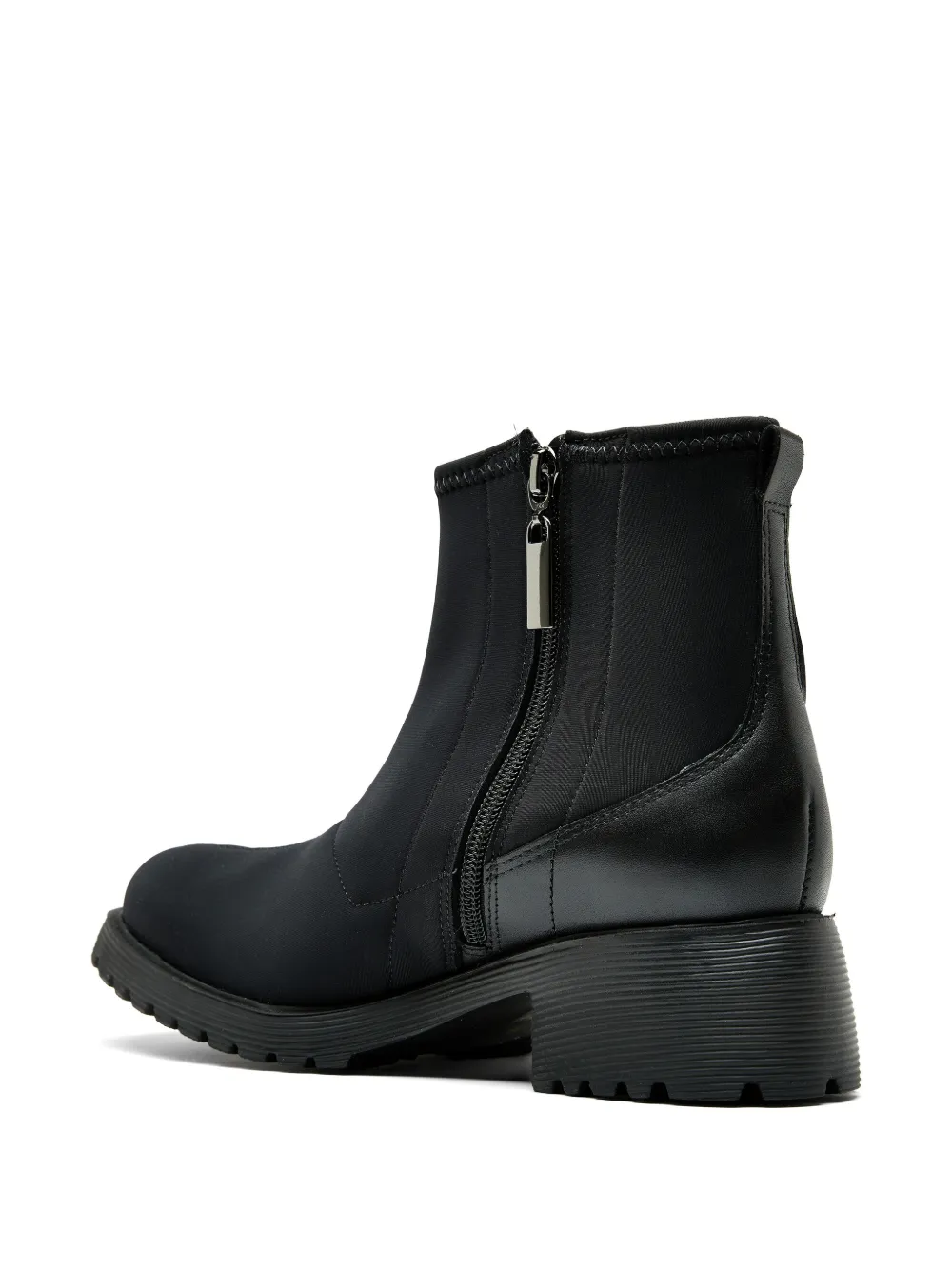 Sarah Chofakian Estúdio Trieste zip leather boots Zwart