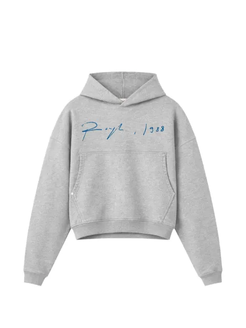 ROUGH. logo-print hoodie