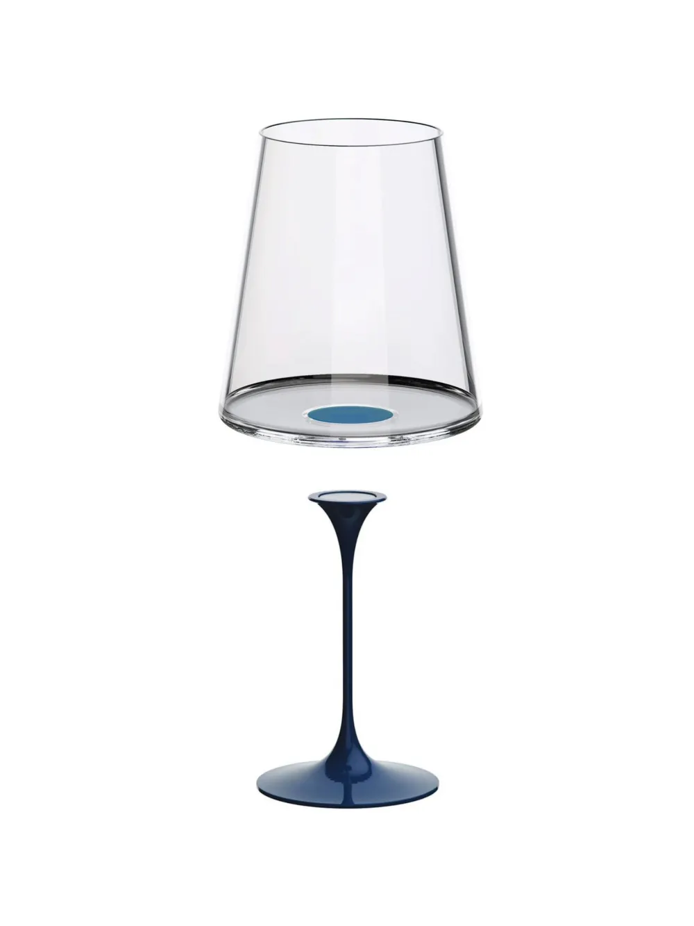  Trebonn Juego De Seis Vasos De Cristal Con Tallo Removible - Blanco 