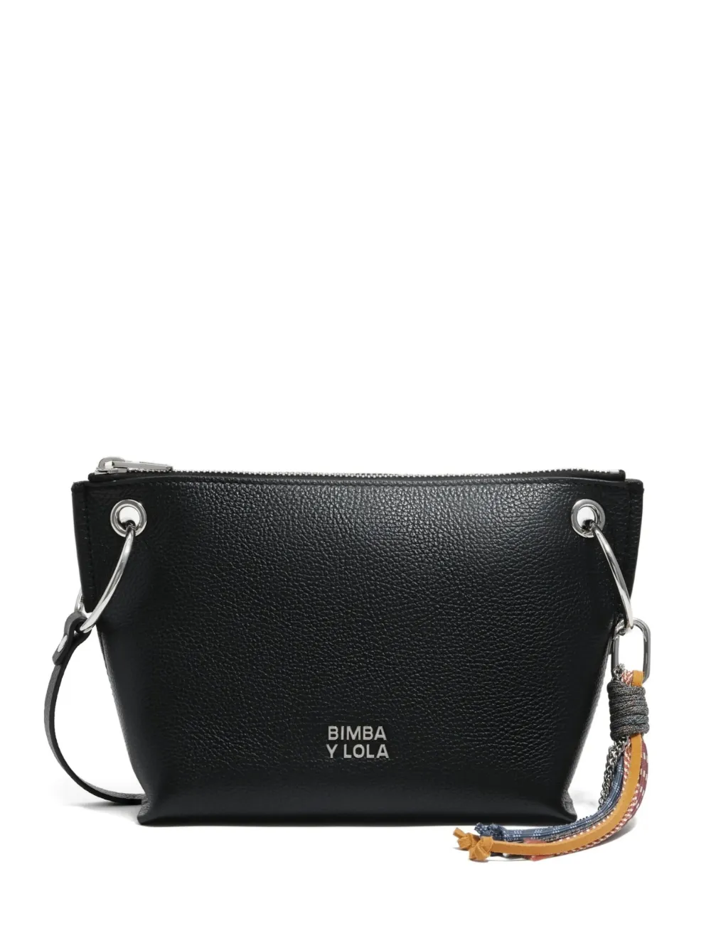 Bimba y Lola medium trapezium cross body bag - Nero